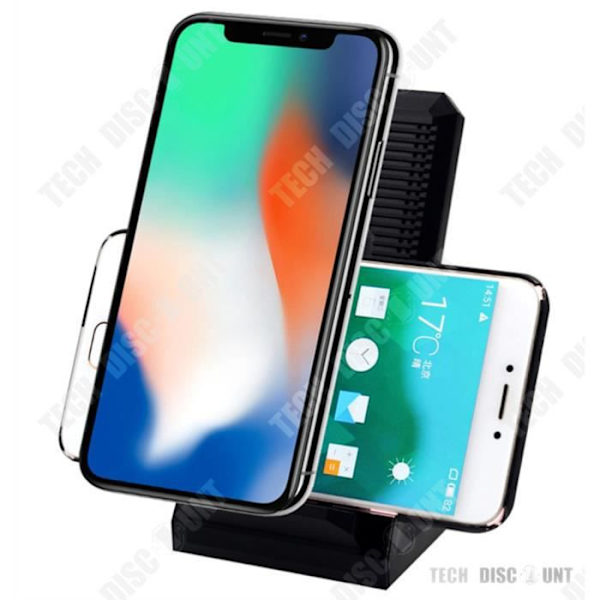 TD® langattoman latauksen laturi iPhone Samsung ilman johtoa tuki S8 X matkapuhelimelle älypuhelin Qi nopea universaali alkuperäinen android