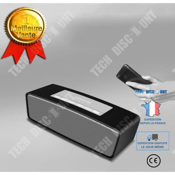 TD® Sort Bluetooth-højtaler