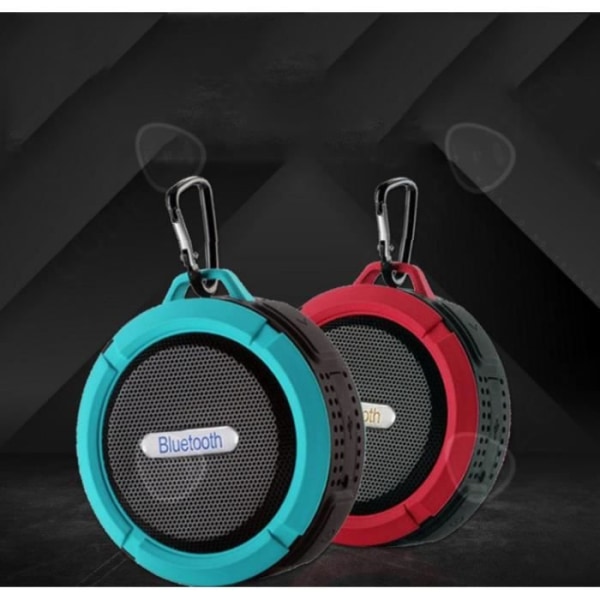 CONFO® 6 langaton bluetooth-kaiutin, jossa on vedenpitävä imukuppi, pieni ulkokaiutin, puhelukaiutin.