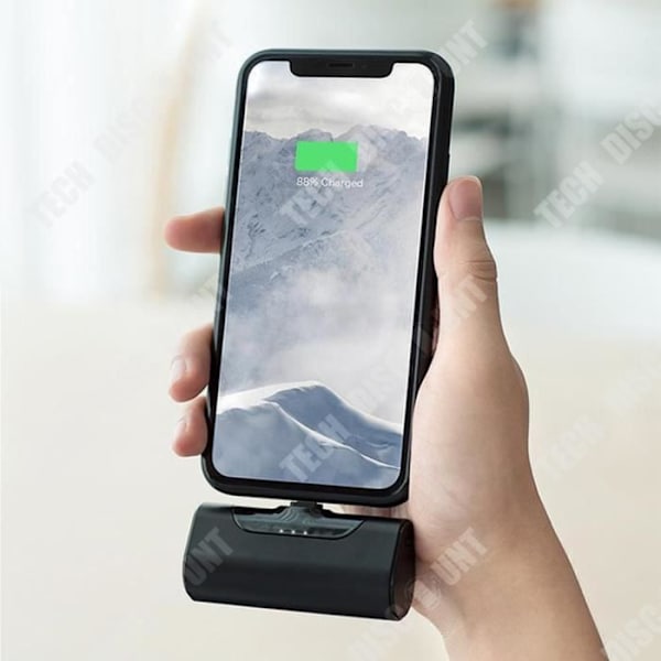TD® Mini kompaktivoima peräkärry 4500 mAh söpö kannettava kapselivoimala