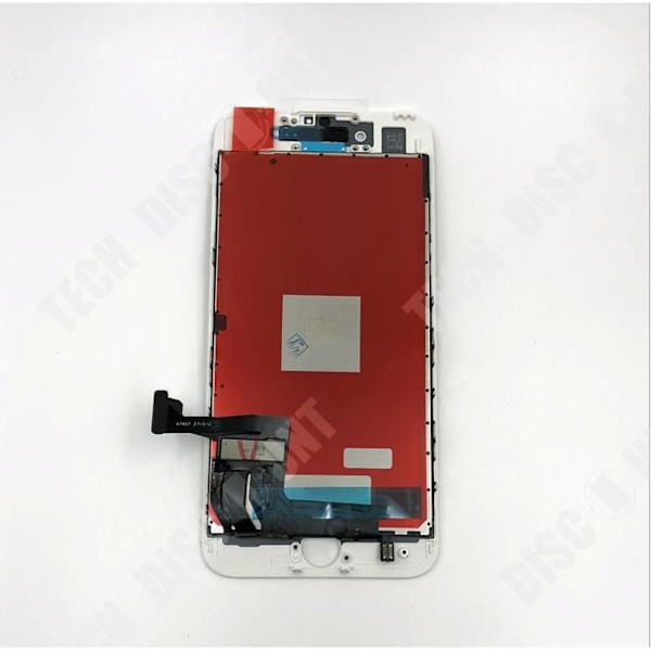 TD® LCD SKÆRM IPHONE 6 PLUS HVID MED TOUCH VITRINE PÅ CHASSIS + VÆRKTØJER