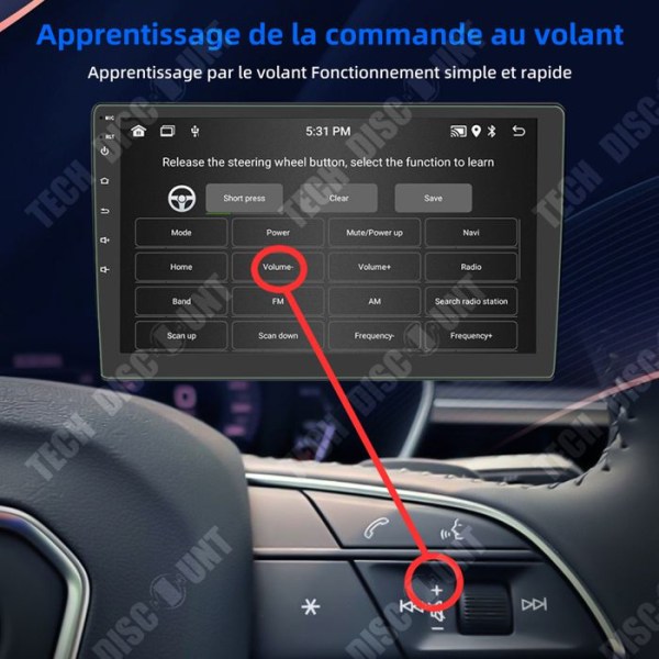 TD Bilnavigator 9 tommer Praktisk Bilnavigator Bluetooth Navigator HD Touchskærm Navigator