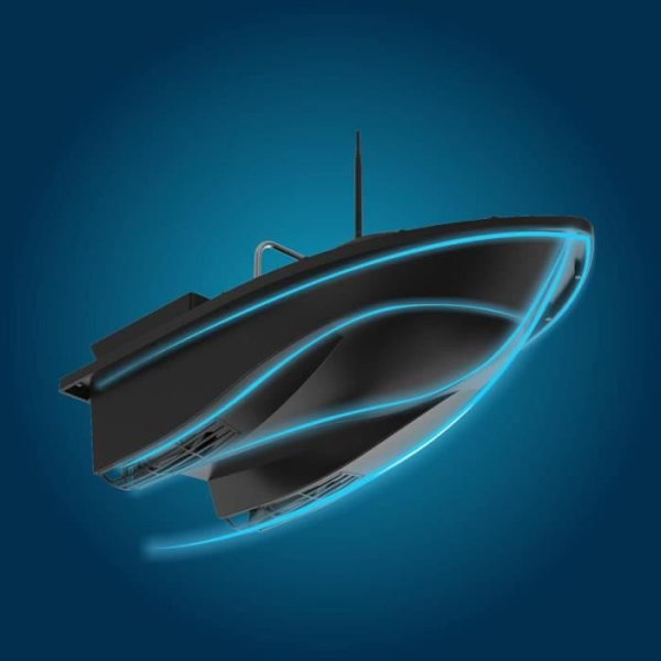 NY RC Fiskebåt Bait Boat Anti-Wind Grass Bait Boat 500M