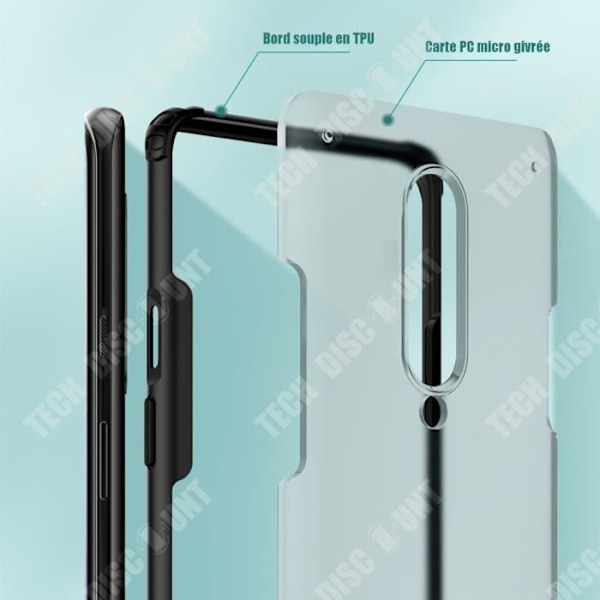 TD® Lämplig för oneplus 8pro mobiltelefonfodral all-inclusive anti-dropp semipermeabelt frostat skal