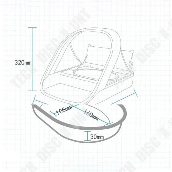 TD® Pet Microchip Recognition Bowl Pet Microchip Matningsskål för torr eller våt mat