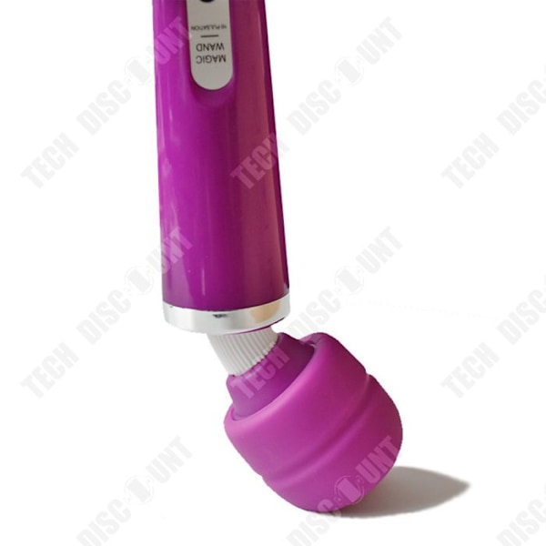 Vibrationsmassageapparat - TECH RABAT - TD - Lilla - 10 hastigheder - 100% vandtæt