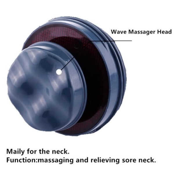 Infraröd Elektrisk Massager Viktminskning Vibration Kropp Anti-Celluliter Slimming Knead Massager Machine