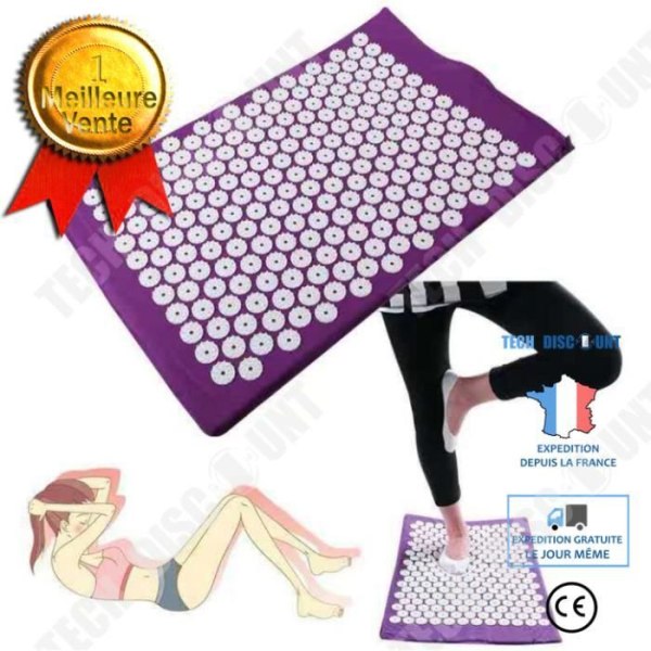 TD® Kroppsmassage Yoga Sängmadrass Smärtlindrande akupressurkudde Shiatsu-matta Ryggmassagemaskiner Massagemaskiner