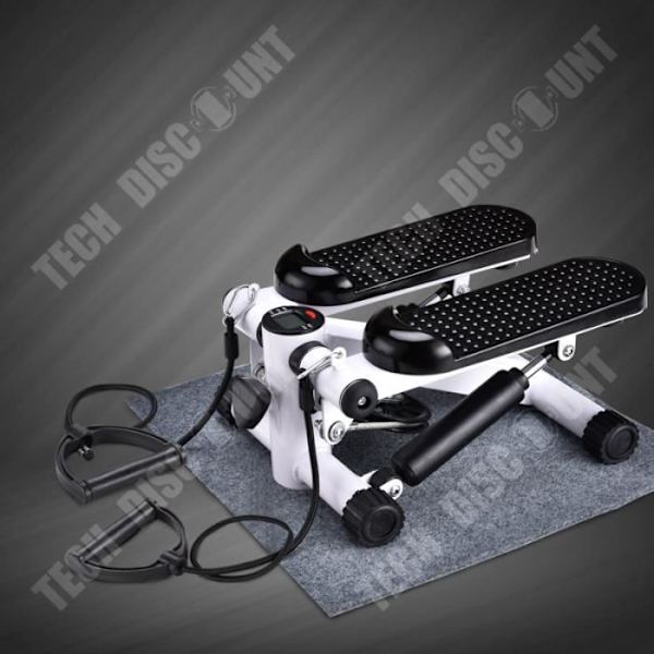 TD® Mute Stepper Home Mini laihtumiseen monitoiminen poljin Kuntoilulaitteet - musta