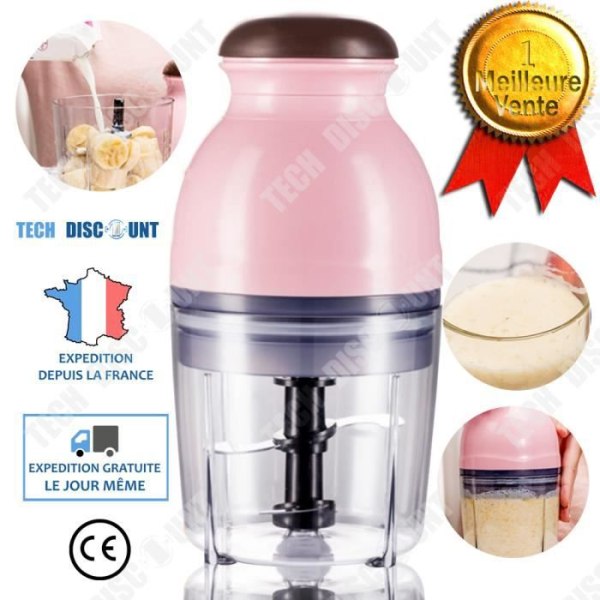TD® Pink Blender Mix Köksförberedelser Bärbar mixer Multifunktionell Elektrisk matmixning Uppskuren fruktjuice