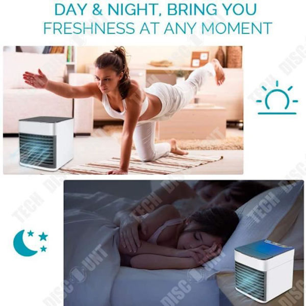 Mini Ilmajäähdyttime - TD - USB - Kannettava - Hiljainen - 1-3 m²