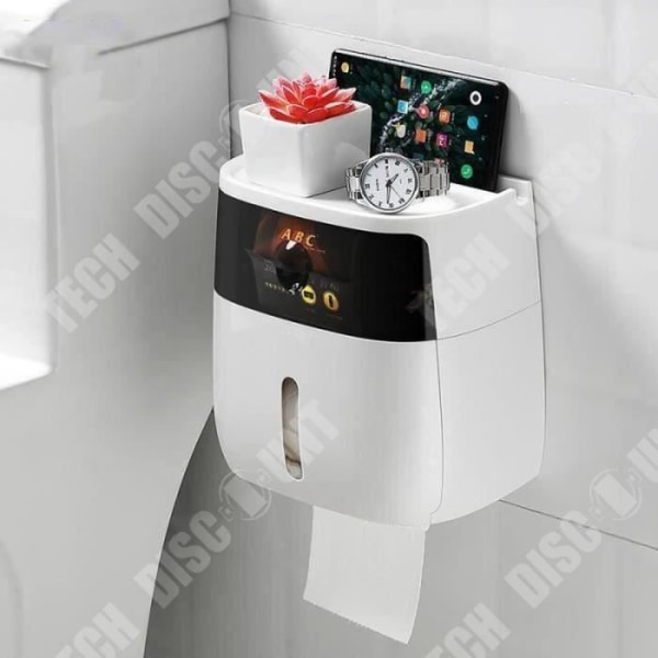 Pappersdispenser - Plastiska toaletter WC/ Vattentät toalettpappershållare / Rullhållare / Pappersstöd WC/ Badaccessoar