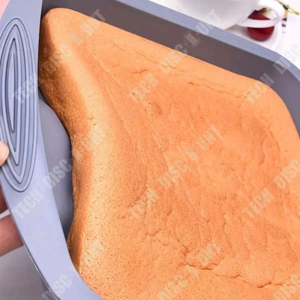 Siliconform för tårta 26x25.5x5cm Rektangulär Non-stick form för bakning DIY Bageri Tårtaform