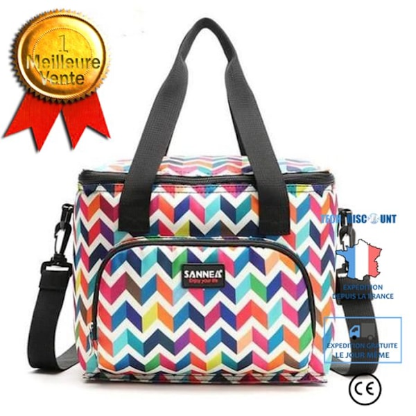Bärbar isostripåse - TD® - 21 L - Tätt design - Termisk isolering - Flera fickor
