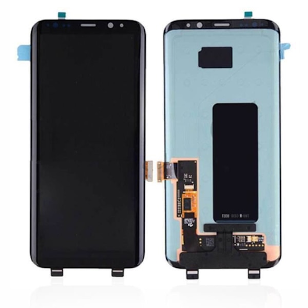 TD® Täysikokoinen kosketusnäyttö lcd - Musta Samsung Galaxy S8+ Plus G955 G955F + Työkalupaketti