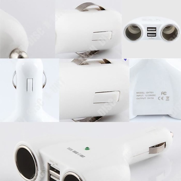 Anhænger - TD - Intelligent - Dobbelt USB-porte - Universel - 3100 mA