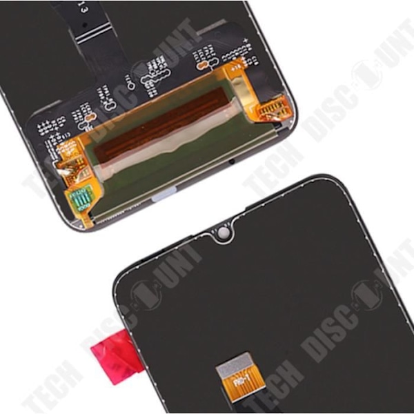 TD® för Huawei Honor 10 lite LCD-skärm Byte av pekskärm + Verktyg - Svart