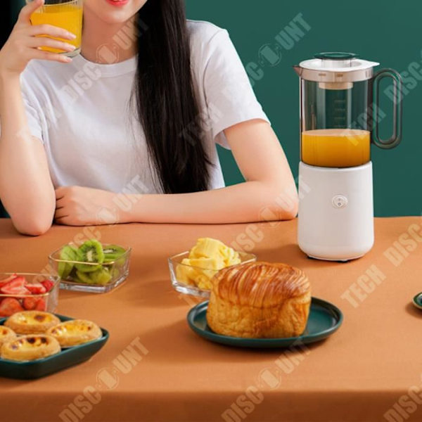 TD® Liten multifunktionell köttkvarn hushålls lågmalande sojamjölksjuicer matlagningsmaskin malkopp
