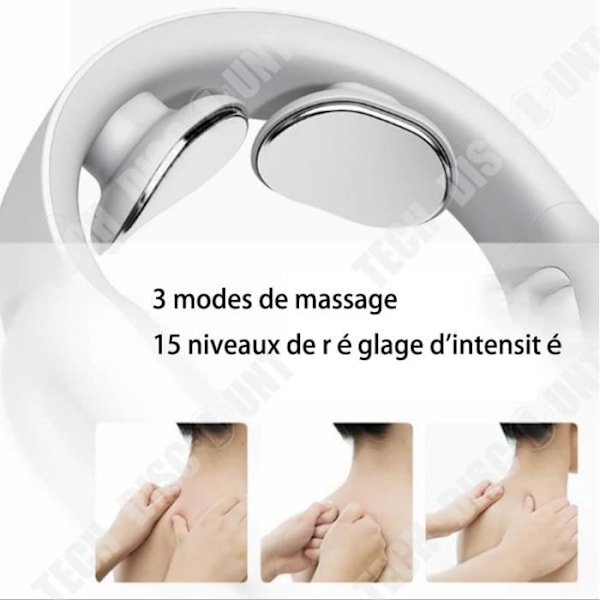 TD® skulder med chip og multifunktionel massageapparat til fysioterapi af vibrationsekspression af impulser.