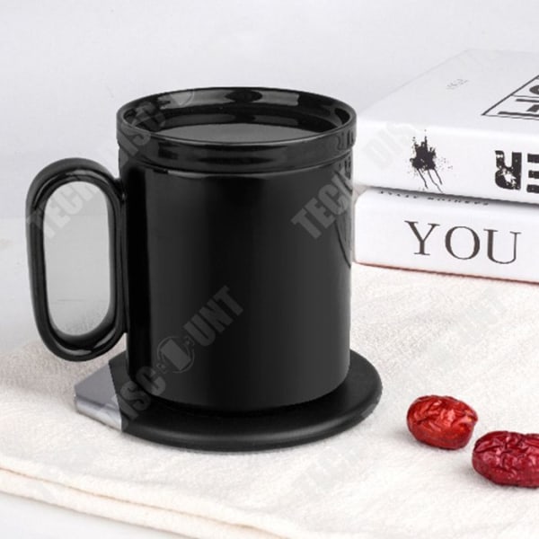 TD® Smart Thermostatic Milk Warmer Mug Coffee Warmer Cup Warmer Trådlös laddningsbas för mobiltelefon