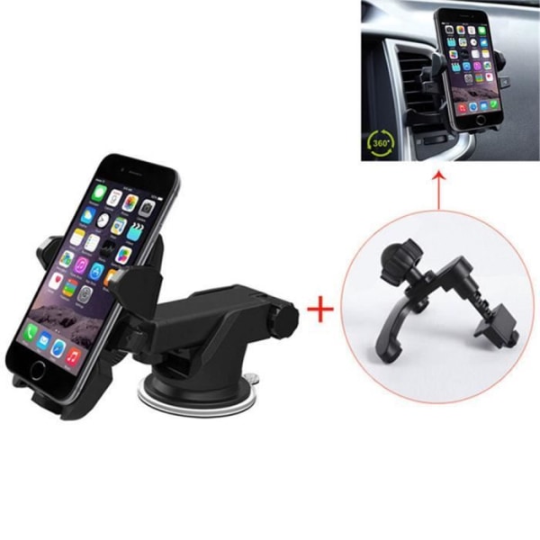 Telefonholder til bil TD® Sukkeremme med justerbar rotation 360 grader Anti-vibrations og skridsikker