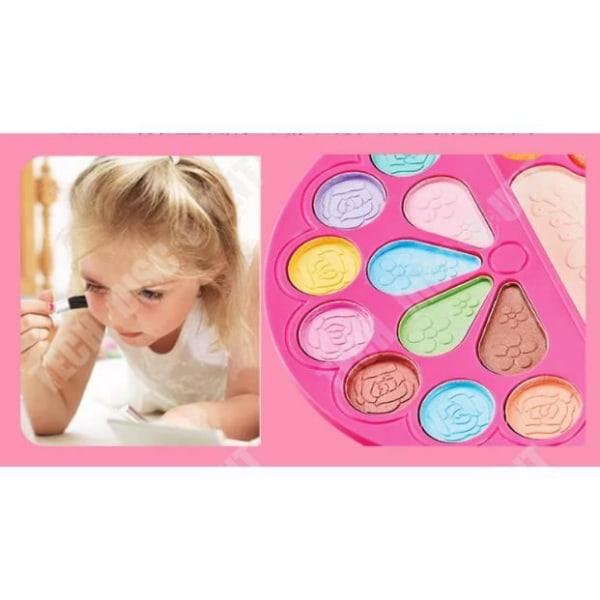 TD® Simulation Children's Lipstick Kosmetisk Eyeshadow Princess Girl Toy Makeup Set