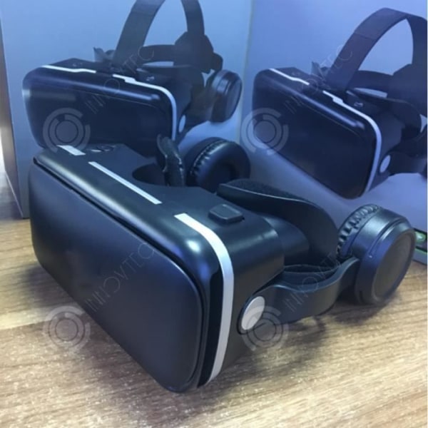 INN vr glasögon G04E headsetversion mobiltelefon virtuell verklighet headset 3D panoramaspegel VR glasögon