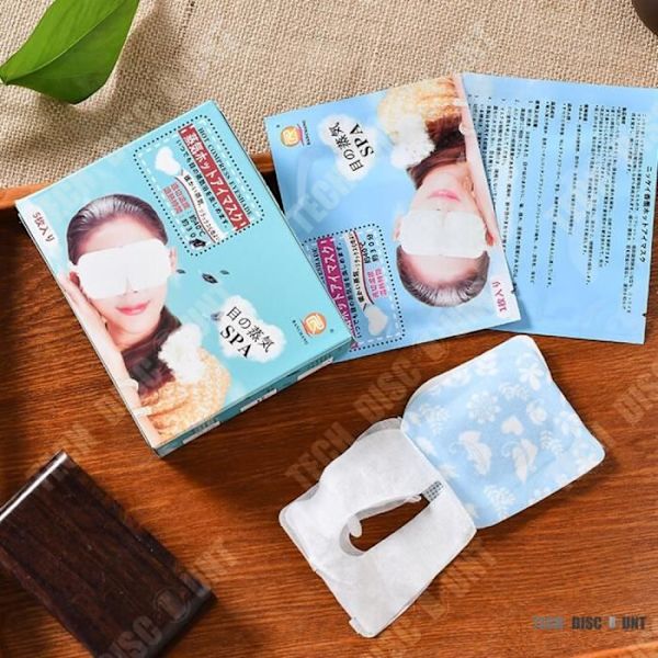 TD® Ögonmask för att sova Uppvärmning Varm ånga Okulär Natt Barn Flicka Kvinna Man Pojke Ultra Comfort Spa Avio