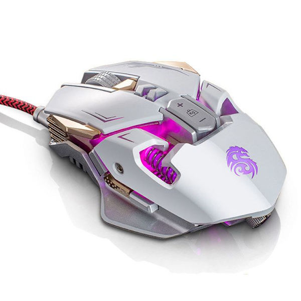 Pelihiiri - TD® - 800-6400 DPI - RGB-valaistus - 8 ohjelmoitavaa painiketta - Langallinen