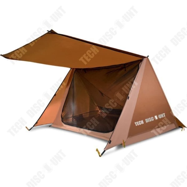 TD® Dubbel tvåvåningstält markis strandfiske campingutrustning bärbar vattentät camping utomhustält