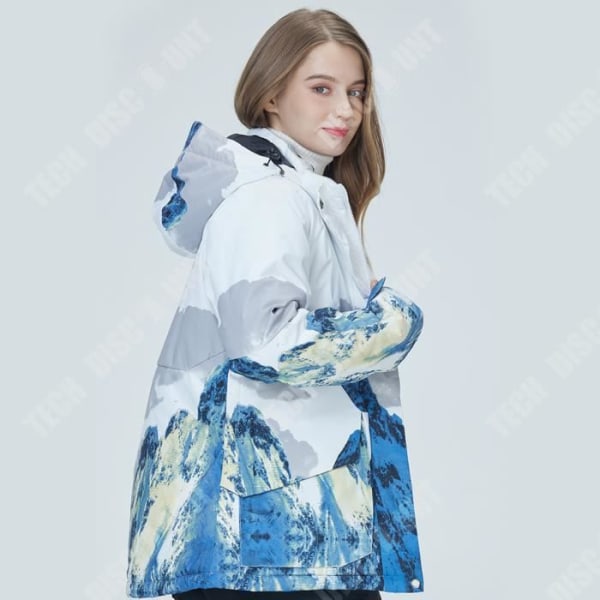 TD® Snowboarddräkt Varm Tjock Andas Vattentät Varm Vindtät Underkläder Skiddräkt-XXL