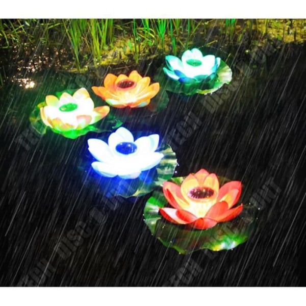 TD® Ulkoiset lampein kelluva lumikukka aurinkovalaisin puutarhaan, joka toivoo lumikukka-valoa