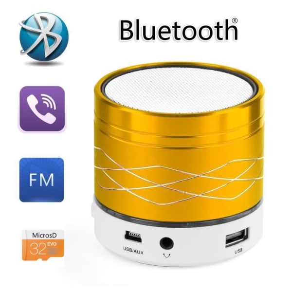 Mini LCC® Bluetooth-högtalare 6,1*5,8cm Handsfree med mikrofon Lätt att bära
