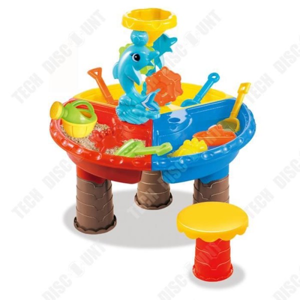 Sandlåda - TD® - Bordssats - Barn 3-6 år - Plast - 45x44x14 cm