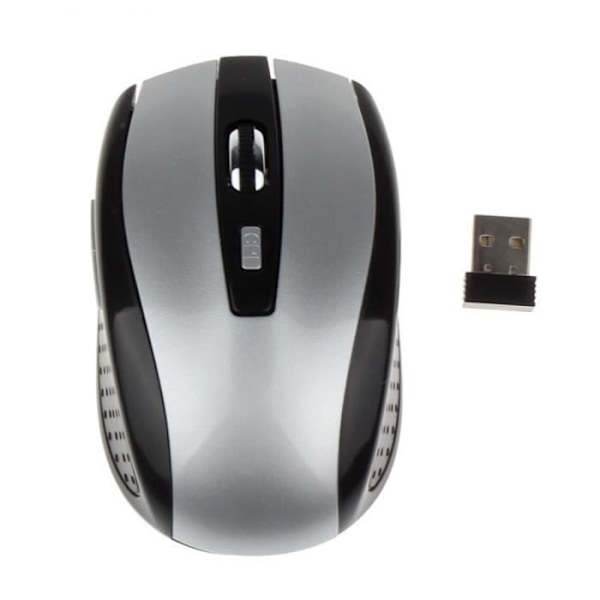 Trådløs optisk mus - Andet - Mini - 2,4 GHz - 1600 DPI - 6 knapper