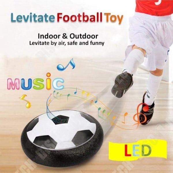 TD® Air Power Soccer Ball Barnfotbollsleksak Fotboll Air Power Ball Julklappsboll med färgglad LED-belysning