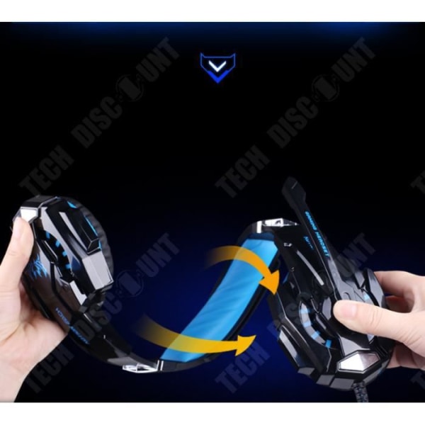 TD® huvudmonterat datorspelheadset