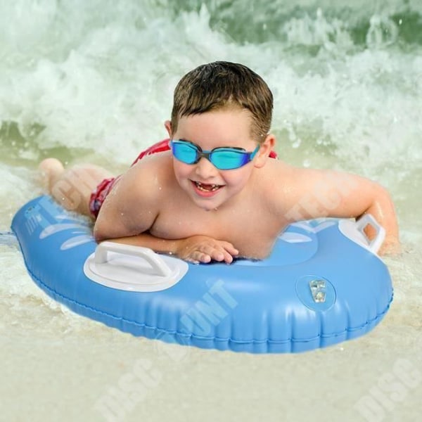TD® Bärbar pvc surfbräda uppblåsbar barn simmar flyter vattenskidor stark och stabil flytkraft