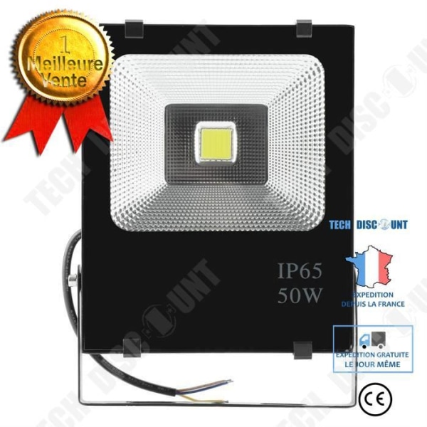 TD® LED Projektorlampe 50 W Udendørs LED Spot/ Flomlys til Have, Gård, terrasse, Plads/ Meget lysende Belysning
