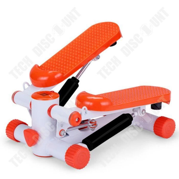 TD® Mute Stepper Home Mini laihtumiseen monitoiminen poljin Laite Kuntoilu - Oranssi