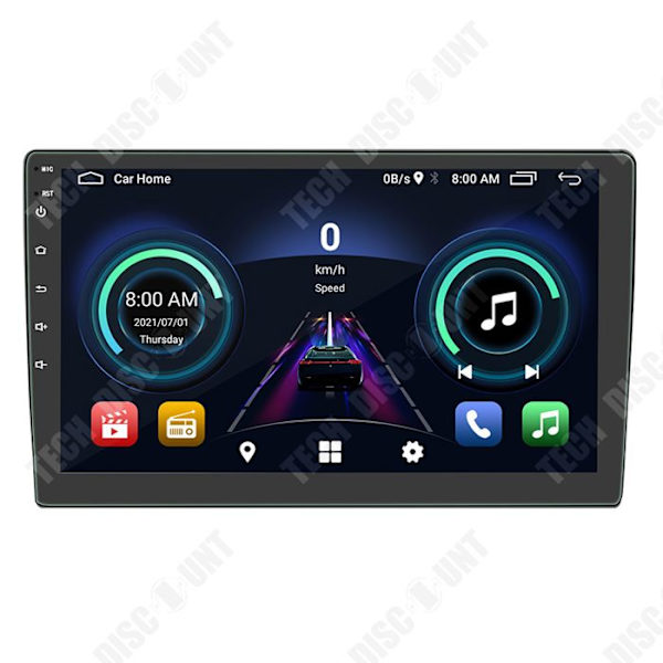 TD Autonavigaattori 9 tuumaa Käytännöllinen autonavigaattori Bluetooth-navigaattori HD-navigaattori kosketusnäytöllä