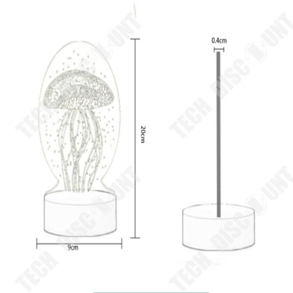 TD® Lampe illusion 3D Natlys My Hero Academia Anime S Action Figur Børne Legetøj & Kreativ Belysning Lampe af