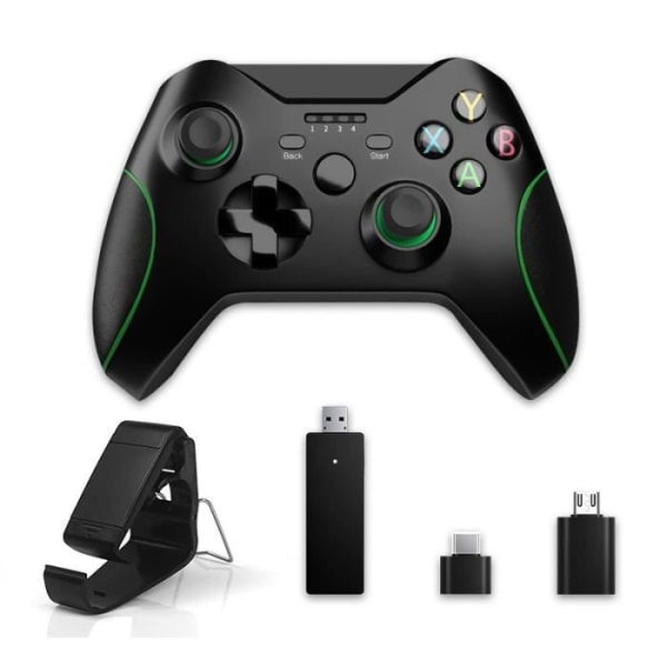 2,4G trådlös spelkontroller joystick för Xbox One Controller för smarttelefon joystick - komplett pakettyp