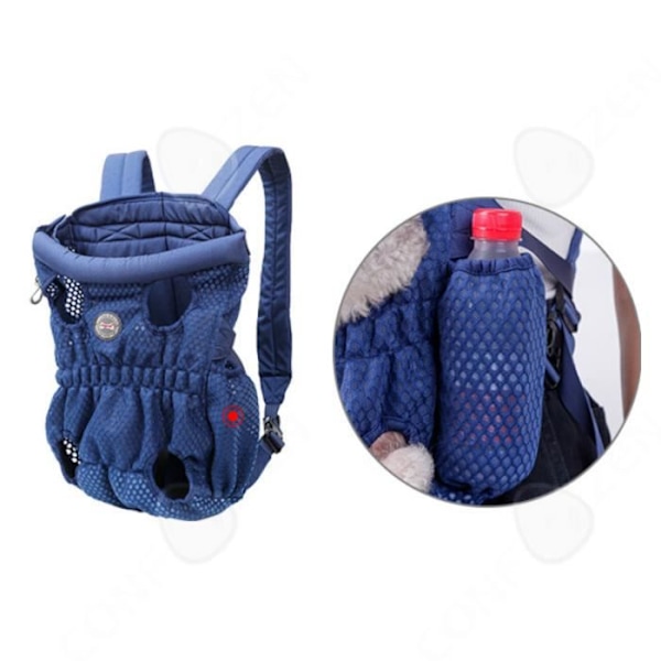 CONFO® Pet Ryggsäck Axel Bröstväska Andas Mesh Dog Cat Bag Code M