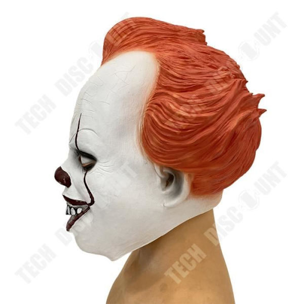 TD® Haamu Klovnin Lateksimaski Halloween-tapahtuma naamiaisjuhlat cosplay-klovni päähine vuorovaikutteisten fanien sanottavaksi