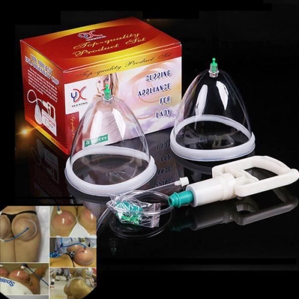 Bröst- och rumpaförbättringspump Lyftande Vakuumsugkoppning Sugbehandlingsanordning