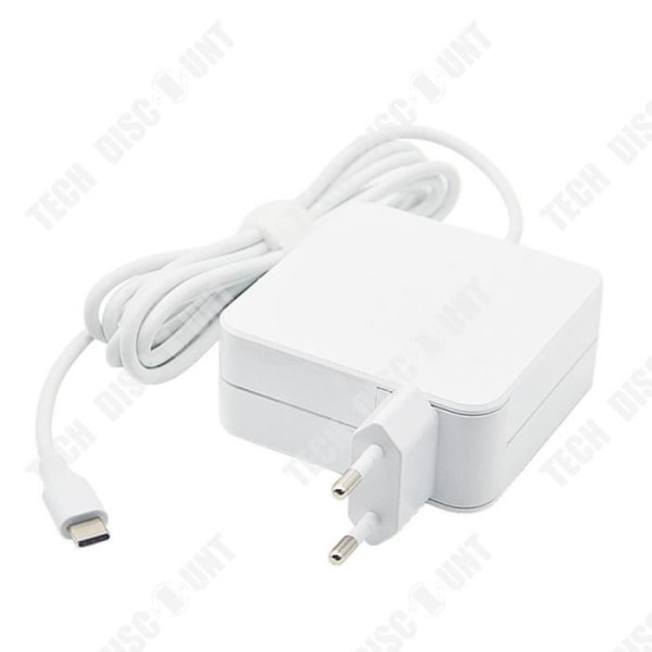 Adapter för dator - TECH DISCOUNT - 61W - Intelligent skydd - Snabbladdning