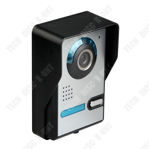 TD® Synlig dörrklocka 7 tum HD LCD Night Vision Vattentät Justerbar vinkel utomhusdörrklocka