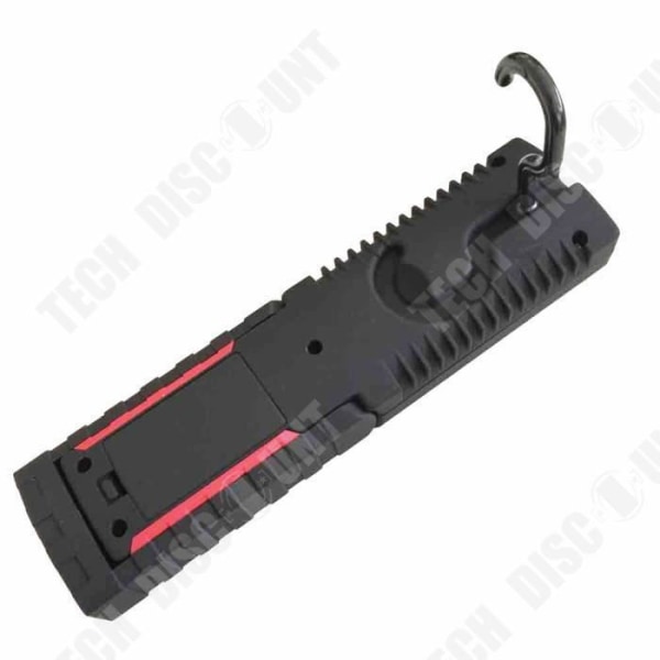 TD® Bærbar Lanterne 4 LED-COB Multifunktionel Lommelygte Camping Lanterne Cykellygte Rød