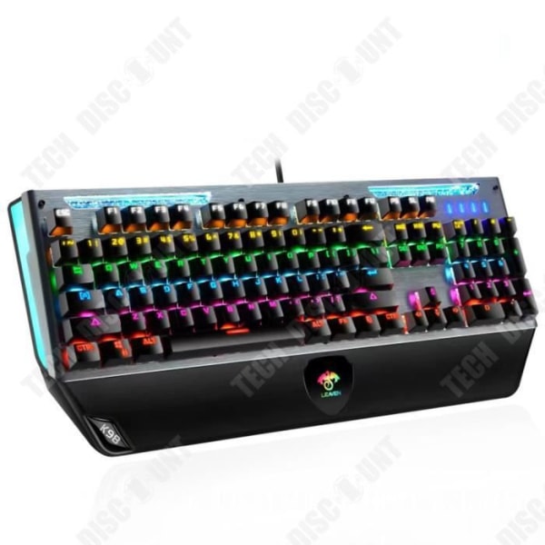 Mechanical keyboard - TD® - 104 keys - Backlit - Wired - Waterproof
